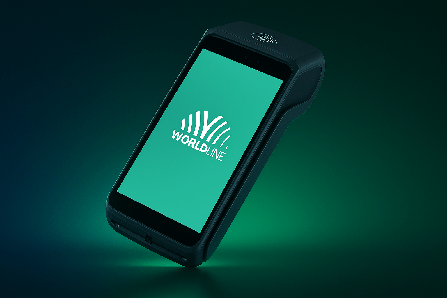 Worldline Axium DX8000 Portable Flex – integrierter Drucker